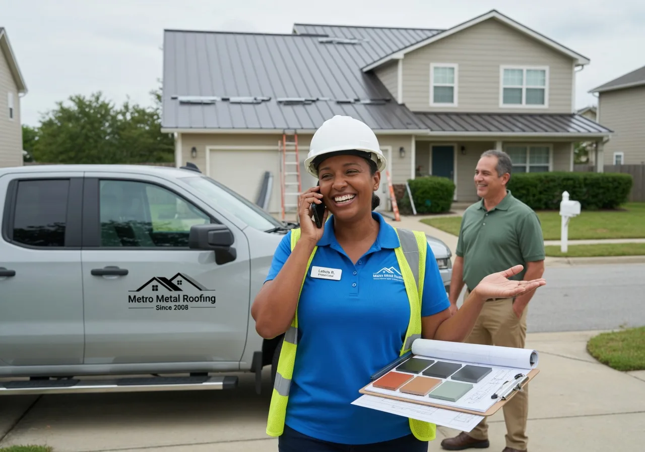 Storm Damage Metal Roof Repair in Marianna, PA
